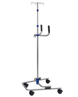 Pied à perfusion déambulateur