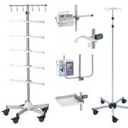 Tige porte sérum Soins intensifs et bloc opératoire